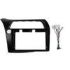 Car Stereo Navigation 9" Android Radio Mounting Frame Mask Bracket with Wiring Harness Specific Designed for Honda Civic 2006 2007 2008 2009 2010 2011 LHD view 1