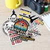 10 Pcs Funny Taekwondo Stickers  Martial Arts Vinyl Decals for Laptop, Water Bottle, Gear Bag  Taekwondo Quotes for Kids, Teens, Instructors & Black Belt Fans  Karate Gift for Fighters view 2