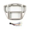 9" Car Stereo Navigation FM Radio Mounting Frame Bracket with Wiring Harness Compatible with Toyota Highlander 2001 02 03 04 05 06 2007 view 1