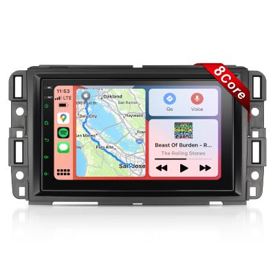 [8 core 4+64G] Car Stereo for Chevy Silverado GMC Sierra 2007-2013, 7 inch Android 13 Touchscreen with Wireless Carplay Android Auto, 4G+64G/WiFi/FM/DSP/SWC, Bluetooth, GPS Navigation