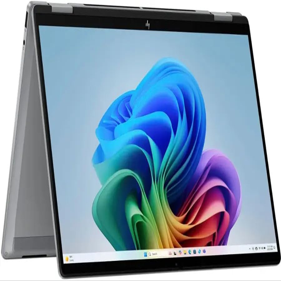 HP OmniBook X Flip 2-in-1 Laptop: 14" WUXGA 1920x1200 Touchscreen  AMD Ryzen AI 7 350  AMD Radeon 860M Graphics  24 GB DDR5 SDRAM  4 TB SSD  Win11 Pro  WiFi 6E  Backlit KB  5MP+IR Camera
