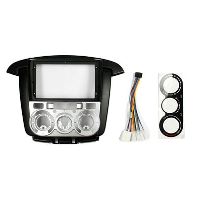 Car Stereo Navigation 9" Android Radio Mounting Frame Mask Bracket with Wiring Harness Specific Designed for Toyota Innova 2008 2009 2010 2011 2012 2013 2014 MT