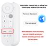2 Pack GY3LE Voice Search Remote Control Compatible with Google TV Streamer 4K, New Controller Replacement Control Upgrade Voice Remote (4K), NOT Compatible with Google Chromecast Snow view 3