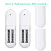 2 Pack GY3LE Voice Search Remote Control Compatible with Google TV Streamer 4K, New Controller Replacement Control Upgrade Voice Remote (4K), NOT Compatible with Google Chromecast Snow view 4