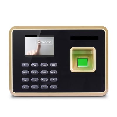 Attendance Machine Punch Card Machine Employee Fingerprint Recognition Biometric Employee Attendance Machine with Multi-Language and Staff Support