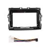 9" Car Stereo Navigation FM Radio Mounting Frame Bracket with Wiring Harness Compatible with Toyota PREVIA/ESTIMA/TARAGO 2006 view 1
