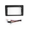 Car Stereo Navigation 9" Android Radio Mounting Frame Mask Bracket with Wiring Harness Specific Designed for Mitsubishi Outlander 2004 2005 2006 view 1