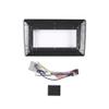 10.1" Car Stereo Radio Mounting Frame Bracket with Wiring Harness Compatible with Jeep Patriot Liberty Wrangler Compass Commander Grand Cherokee Dodge Caliber Journey Dakota Ram Chrysler 300C Sebring view 1