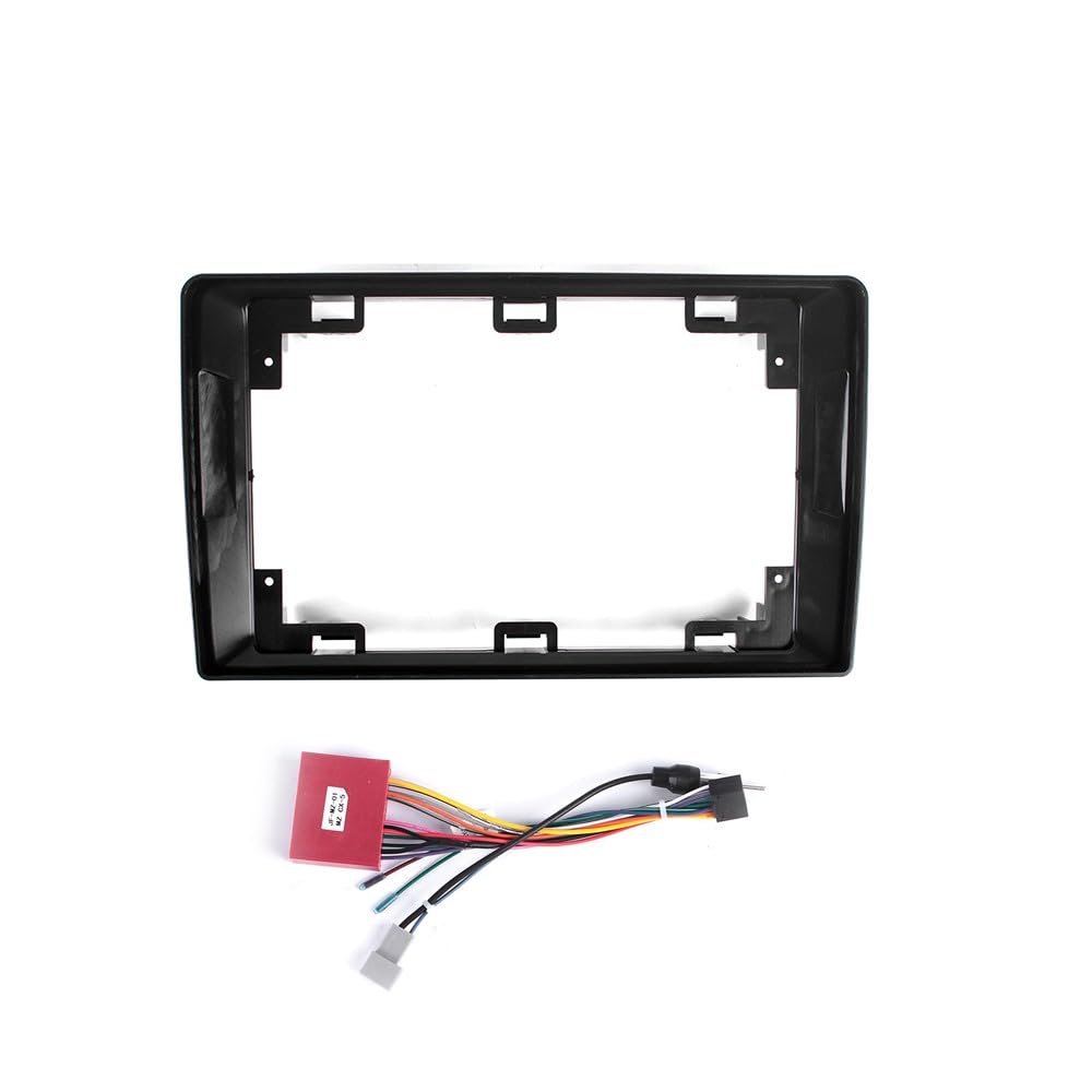 10.1" Car Stereo Navigation Radio Mounting Frame Bracket with Wiring Harness Compatible with Mazda 323, ISAMU, PREMACY/Ford Tierra, Activa, MAV 1998 1999 2000 2001 2002 2003 2004 2005 2006 2007 2008