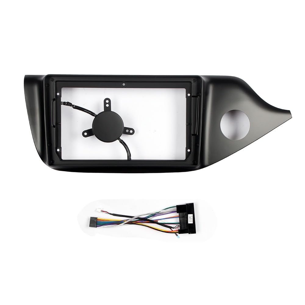Car Stereo Navigation 9" Android Radio Mounting Frame Mask Bracket with Wiring Harness Specific Designed for Kia Ceed 2012 2013 2014 2015 2016 2017 2018 RHD