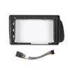 Car Stereo Navigation 9" Android Radio Mounting Frame Mask Bracket with Wiring Harness Specific Designed for Nissan Succe 2017 2018 2019 2020
