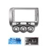 9" Car Stereo Navigation FM Radio Mounting Frame Bracket with Wiring Harness Compatible with Honda Fit Civic 2004 2005 2006 2007 Everus S1 City LHD view 2
