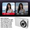 XUMIUZIY Digital Camera 50MP FHD 1080P, Compact Point and Shoot Camera with 16X Zoom, Anti Shake & Autofocus for Girls Boys Teen Student Indoor & Outdoor (Silver) view 4