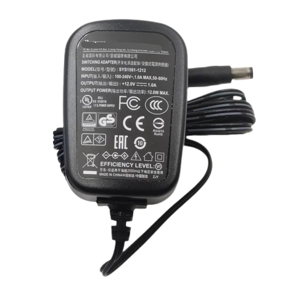 Switching AC Adapter 12V 1A 5.5 * 2.5mm Power Supply(UK Plug)