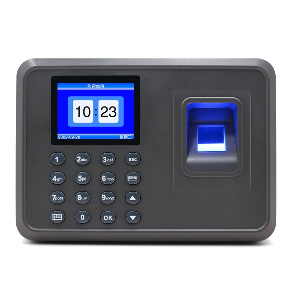 Attendance Machine Biometric Employee Attendance Machine for Corporate Employees to Clock in with Multi-Language and Staff Support
