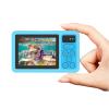 XUMIUZIY 4K 48MP Underwater Camera, UHD Autofocus Selfie Dual Screen Water Proof Digital Camera, 18X Zoom for Snorkeling, Surfing, Rafting (Blue) view 1