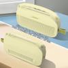 co2CREA Hard and Silicone Case Replacement for Bose New SoundLink Flex 2nd Gen Bluetooth Portable Speaker, with Carabiner and Shoulder Strap (Citrus Yellow Case) view 3