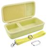 co2CREA Hard and Silicone Case Replacement for Bose New SoundLink Flex 2nd Gen Bluetooth Portable Speaker, with Carabiner and Shoulder Strap (Citrus Yellow Case) view 4