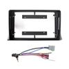 Car Stereo Navigation 9" Android Radio Mounting Frame Mask Bracket with Wiring Harness Specific Designed for Nissan Serena QRV/DONGFENG YUMSUN 2006 2007 2008 2009 2010 2011 2012 view 1