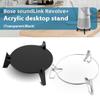 XYYORITRIX Desktop Bracket for SoundLink Revolve+ Bluetooth SpeakerAcrylic Show Stand Anti-Slip Shock Absorption Portable Speaker Bracket Base Holder Mount (Transparent) view 2