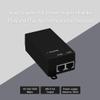 IK-P212 GigabitPoEInjector0.6APlugandPlay,100mReach,DualRJ45,CompactPowerModuleforAPandIPDevices 48V view 2