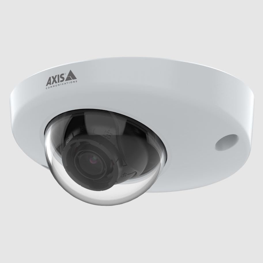 P3905-R 1080p Fixed Dome Onboard Camera with RJ-45 Connector, 3.6mm F2.0 Lens, IP66/67-Rated, Rolling Stock Compliant