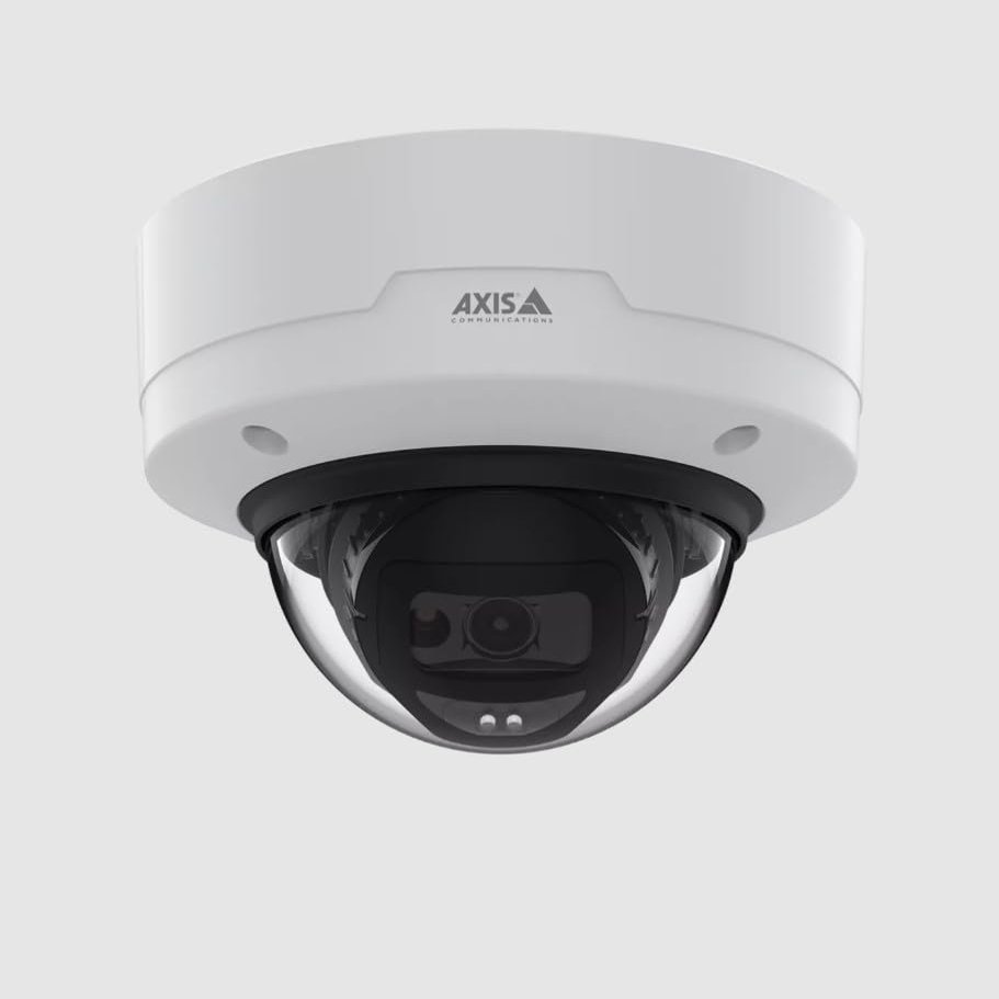 M3216-LVE 4MP Fixed Dome Network Camera with Deep Learning Processing Unit, Forensic WDR, Lightfinder, Optimized IR, IK10 Vandal-Resistant, 102 HFOV