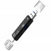 ciyeu 3X 5-in-1 Multifunctional OTG Card Reader Micro-SD/SD Card/USB Reader Support TF Android Type-C Phone/Computer view 3