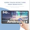 BOVUGAC [2 Pack] Screen Protector for PYNAREL TB02 Tablet 10.1 Inch Tempered Glass Film, Screen Protector for Relndoo TB02 5G 10.1" Tablet Anti-Scratch & Sensitive & 9H Hardness view 3