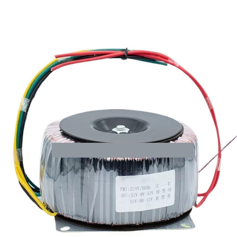CVCKFKWAX 1800W toroidal Transformer, Speakers, subwoofers, Power amplifiers, 220V to Dual 24V + Dual 12V, 36V + Dual 12V, 52V + Dual 12V(Dual 52V and 12V)