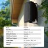 STUDIOFINIX 8-Inch 600W Outdoor Bluetooth Speakers Waterproof Wired, Wall-Mount Waterproof Speaker System Ideal for Large Spaces (Commercial Areas, Spacious Backyards, Auditorium) view 2