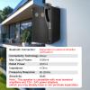 Herdio 3.5 Inch Passive Outdoor Speakers Wired Waterproof Wall Mount Speakers with 400W Superior Sound, All-Weather Durability, for Home Patio Garden Marine Boat Garage Indoor,4-Pack Balck view 2