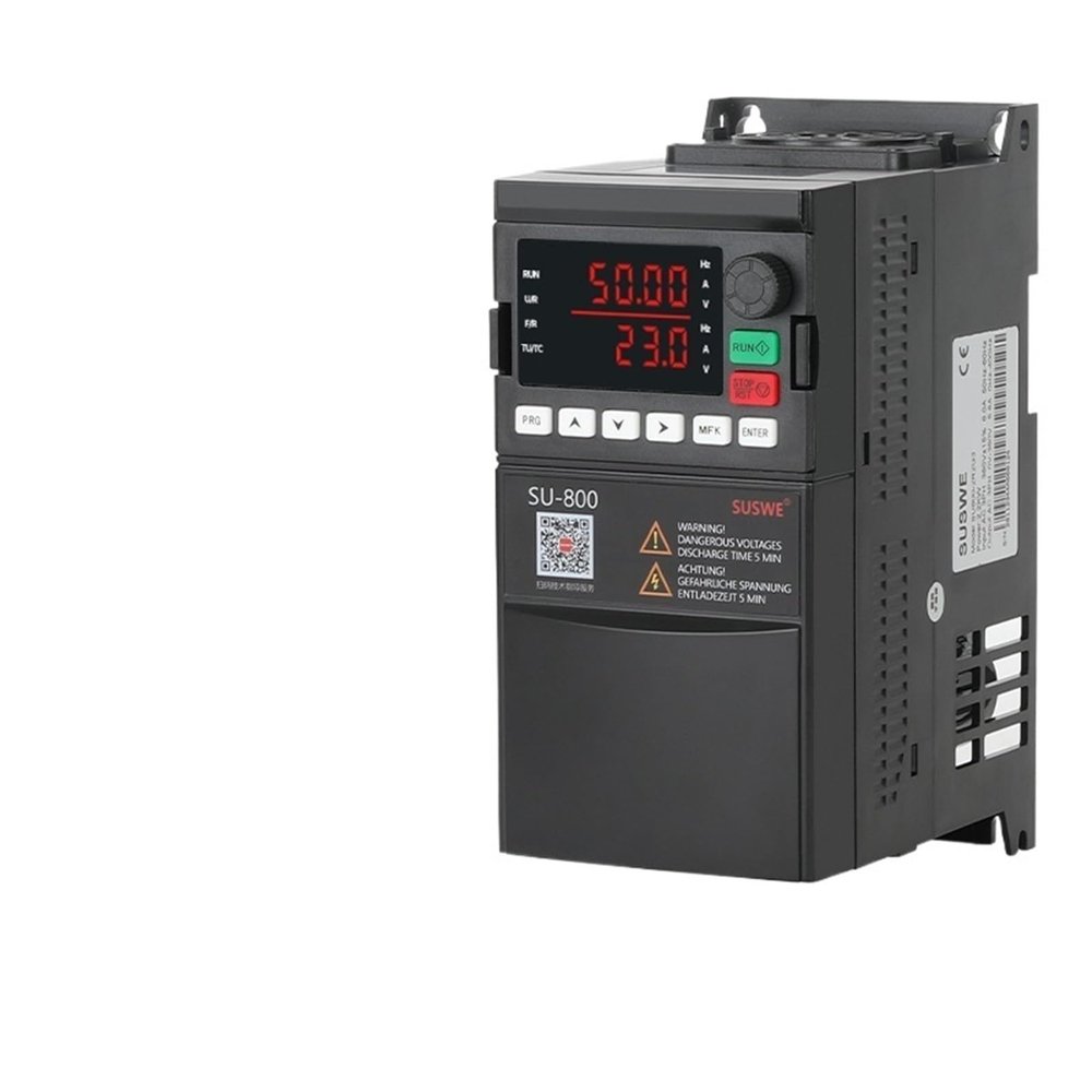 1pcs 220V to 380V High-Performance 1.5KW/2.2KW/4/5.5KW/7.5KW Inverter 1 Phase intput 3 Phase Output Frequency Converter(4KW 220V to 380V)