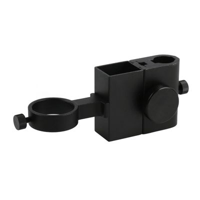 LJSM Lab Microscope Slides Dia 22mm Video Microscope Camera Stand Bracket Lengthen Rod with 40mm 50mm Holder Microscope Parts(40mm Focus Ring)