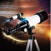 Astronomy Monocular Refractor Telescope for Kids & Beginners, 50mm Objective, Lightweight with Adjustable Tripod view 1