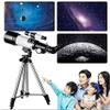 Astronomy Monocular Refractor Telescope for Kids & Beginners, 50mm Objective, Lightweight with Adjustable Tripod view 3