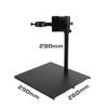 LJSM Lab Microscope Slides 29cm Microscope Focusing Bracket 40mm 50mm Aluminum Alloy Adjustable Focus Holder Table Stand for Camera Lens Accessory Microscope Parts(Small) view 3