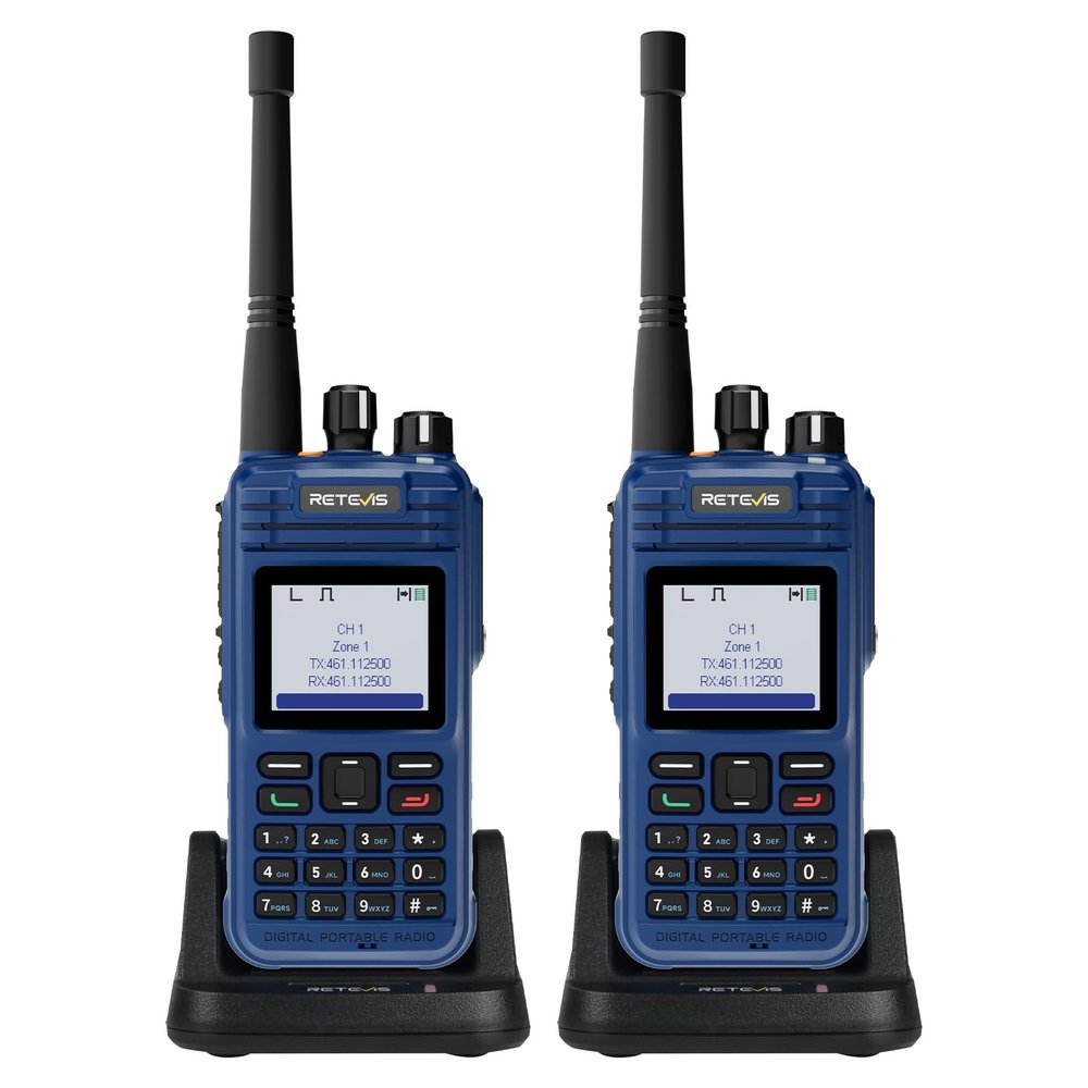 Retevis MateTalk E2 Intrinsically Safe Walkie Talkies,Explosion-Proof Two Way Radios,IECEx Certified,IP68 Waterproof,Lone Worker,Rugged MIL-STD-810G,for Gas Processing Plant Petroleum Refinerie(2Pack)