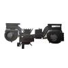 0WH4R5 for 15 R3 Laptop Cooling Fan Cooler Fan Heatsink Radiator CN-0WH4R5 WH4R5 view 1