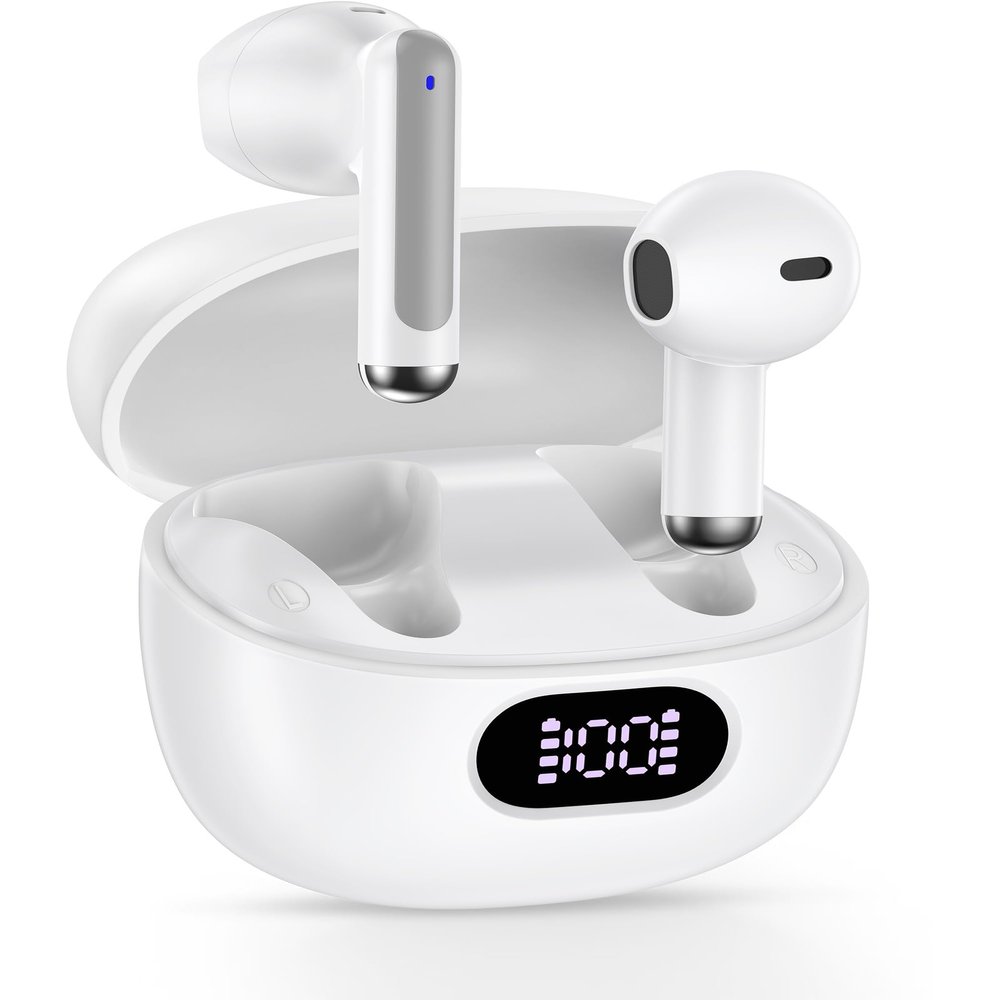 Pixel Buds Wireless Earbuds for Google Pixel 10a 9a 10 9 Pro XL Fold 8a 8 Pro 7a 7Pro 6a 6Pro 5 4, Ear Buds Bluetooth Headphones with LED Charging Case, Deep Bass Stereo Sound, 40 Hours Playtime, IP7
