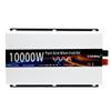 10000W Pure Sine Wave Power Inverter 72V to 220V AC, 20000W Peak, 2 AC Outlets QC3.0 USB, LED Display, Multi-Protection for RV, Solar, Off-Grid, Home Backup view 1