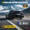 Dash Cam Front 4K, Front Dash Camera for Car with Free 32GB SD Card WiFi Mini Dashcam with APP Control, GPS, Night Vision, Parking Monitoring, G-Sensor, Loop Recording view 2