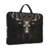 14 inch Laptop Sleeve with Handle Shockproof Laptop Bag Waterproof Computer Cover Bag Antlers Briefcase view 1