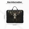 14 inch Laptop Sleeve with Handle Shockproof Laptop Bag Waterproof Computer Cover Bag Antlers Briefcase view 3
