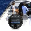 Waterproof Bluetooth Marine Stereo for Boat/Golf Cart/ATV/UTV/RV Headunit HD LCD Display AM/FM Tuner Radio Receiver EZoneTronics view 1
