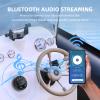 Waterproof Bluetooth Marine Stereo for Boat/Golf Cart/ATV/UTV/RV Headunit HD LCD Display AM/FM Tuner Radio Receiver EZoneTronics view 4