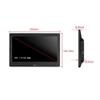 XYIANG 10-Inch Digital Picture Frame with Hd 1024X600 Display, Video & Music Playback, Calendar Timer, USB & Sd Support, Black view 4