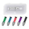 Fashion Crystal USB Drives Bulk Custom, 100 Pack Personalized Engraved Promotional Flash Drives for Wedding Favors, Corporate Events, Branded Business Gifts with Logo Packaging (8 GB) view 2