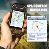 Handheld GPS Navigator, Outdoor GPS Survey Equipment, with Coordinate Positioning, Data Export, IP67 Waterproof, for Agricultural Acre Survey, Geological Exploration view 4