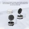 Tyenaza Car Phone Holder, Car Phone Mount Folding Angle Height Adjustable Magnetic Multifunctional Phone Mount with Vacuum Suction Cup (Black) view 4